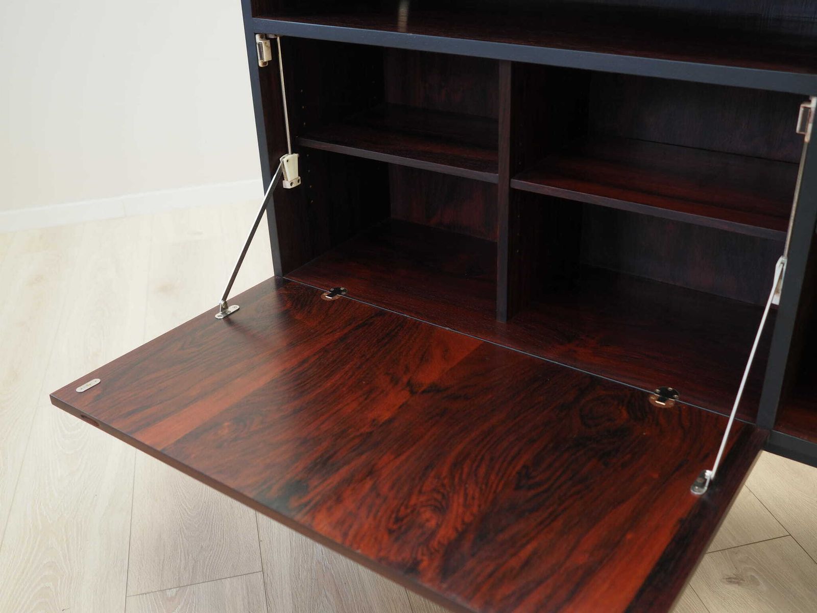 Furniture Vintage Bookcase, Danish Design, 1970s, Designer: Ib Kofod Larsen photo