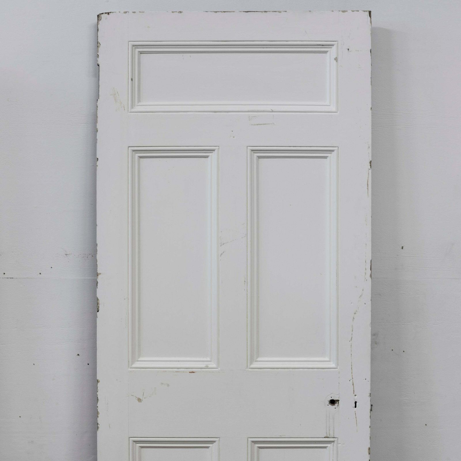 Reclaimed Victorian 5 Panel Door   211cm X 90cm photo furniture