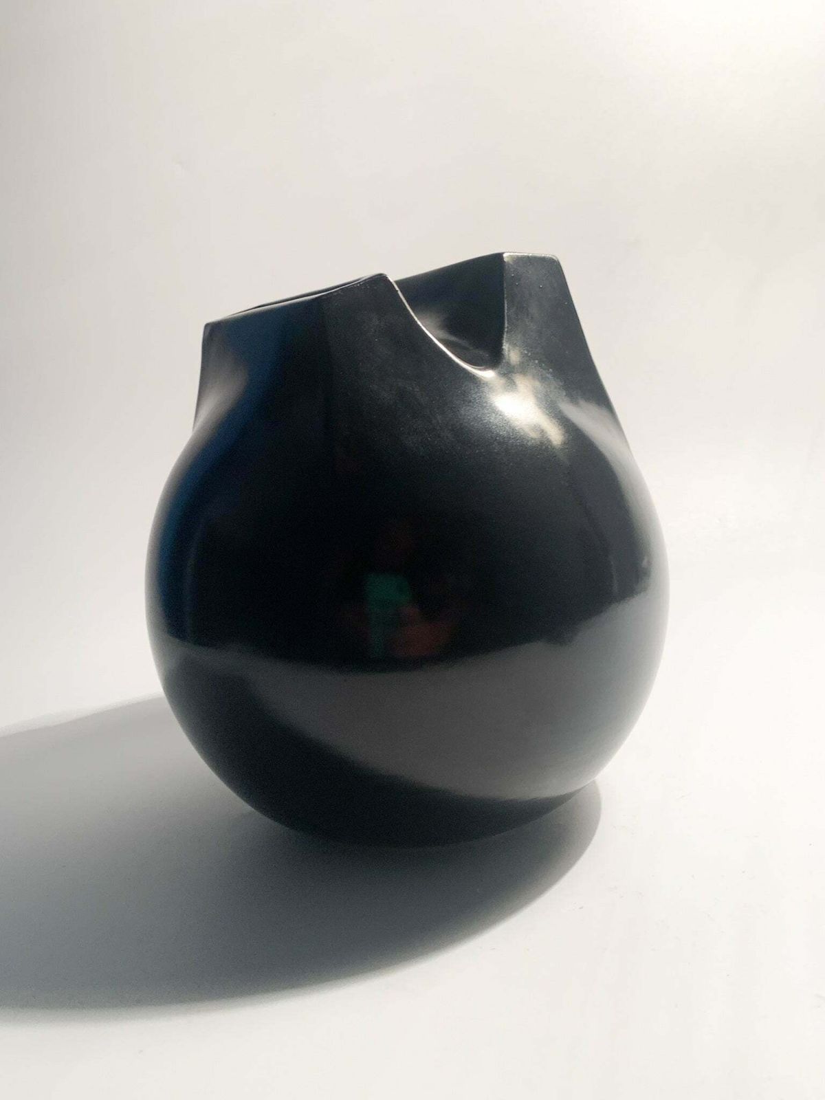 Ceramic Whistle Vase With Double Mouth By Franco Bucci, 1970s photo 1021.25