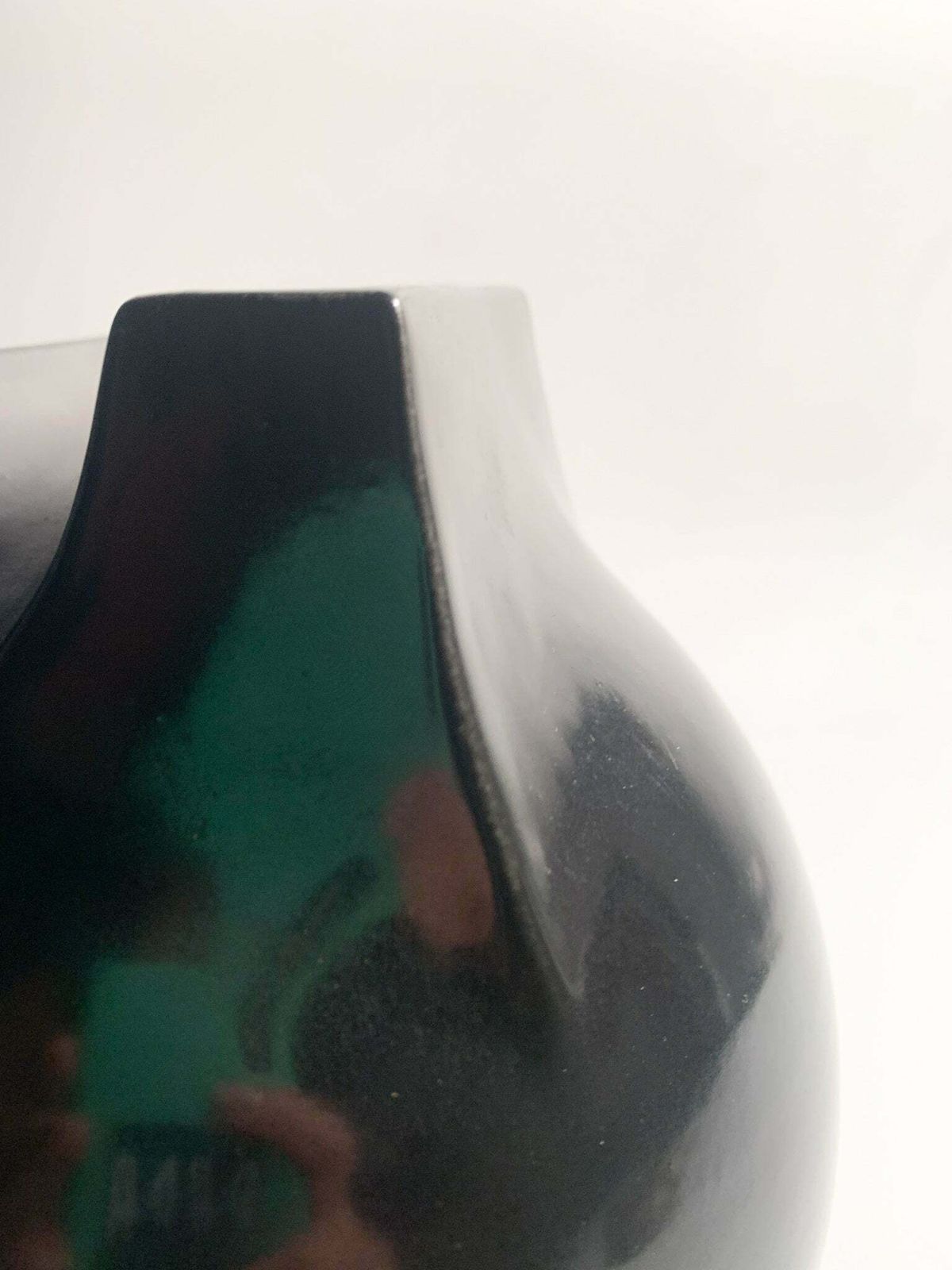 Ceramic Whistle Vase With Double Mouth By Franco Bucci, 1970s photo vintage
