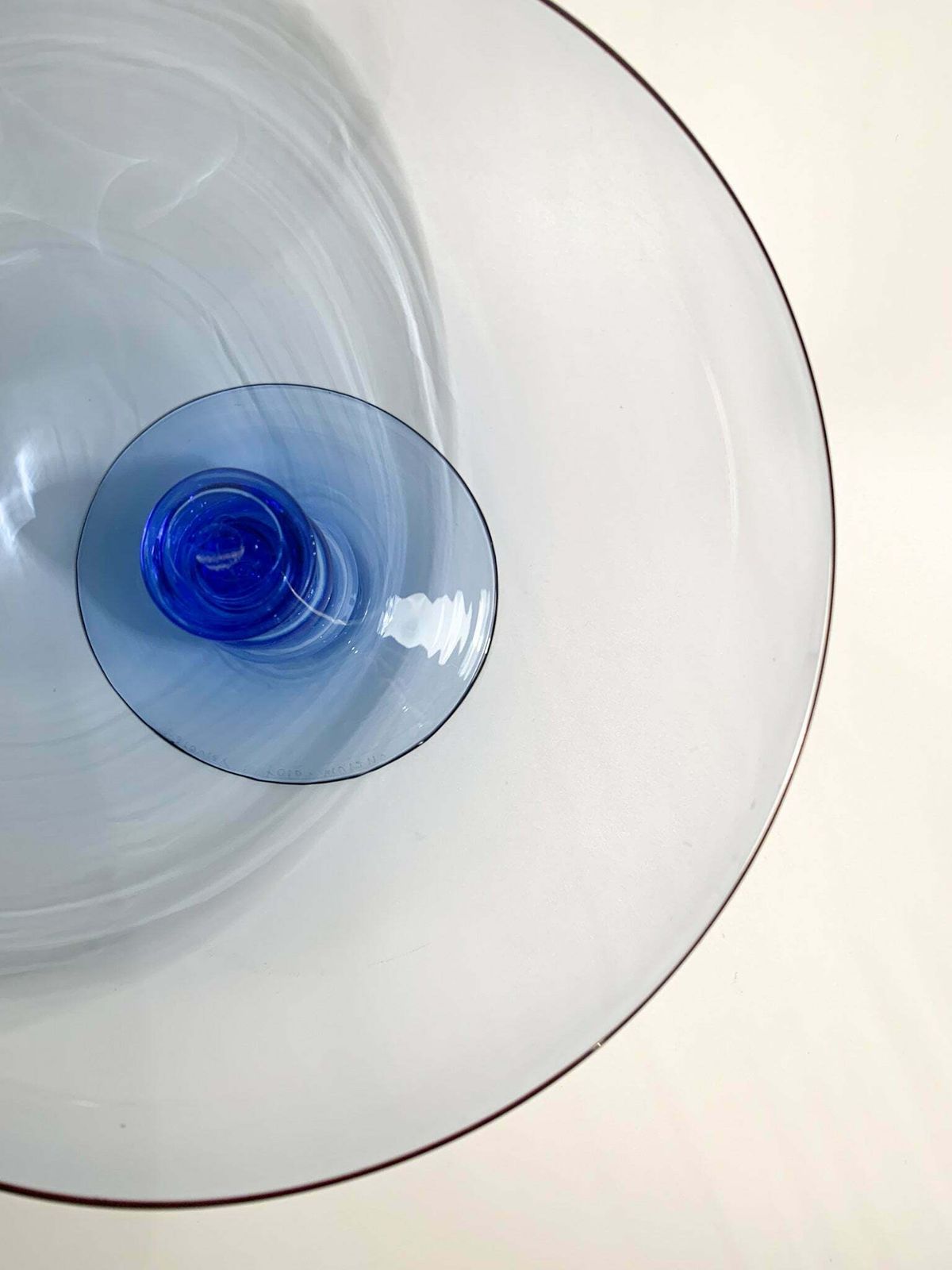 Murano Glass Centerpiece By Barovier & Toso Caravaggio Cup From The 1980s photo Home Decor