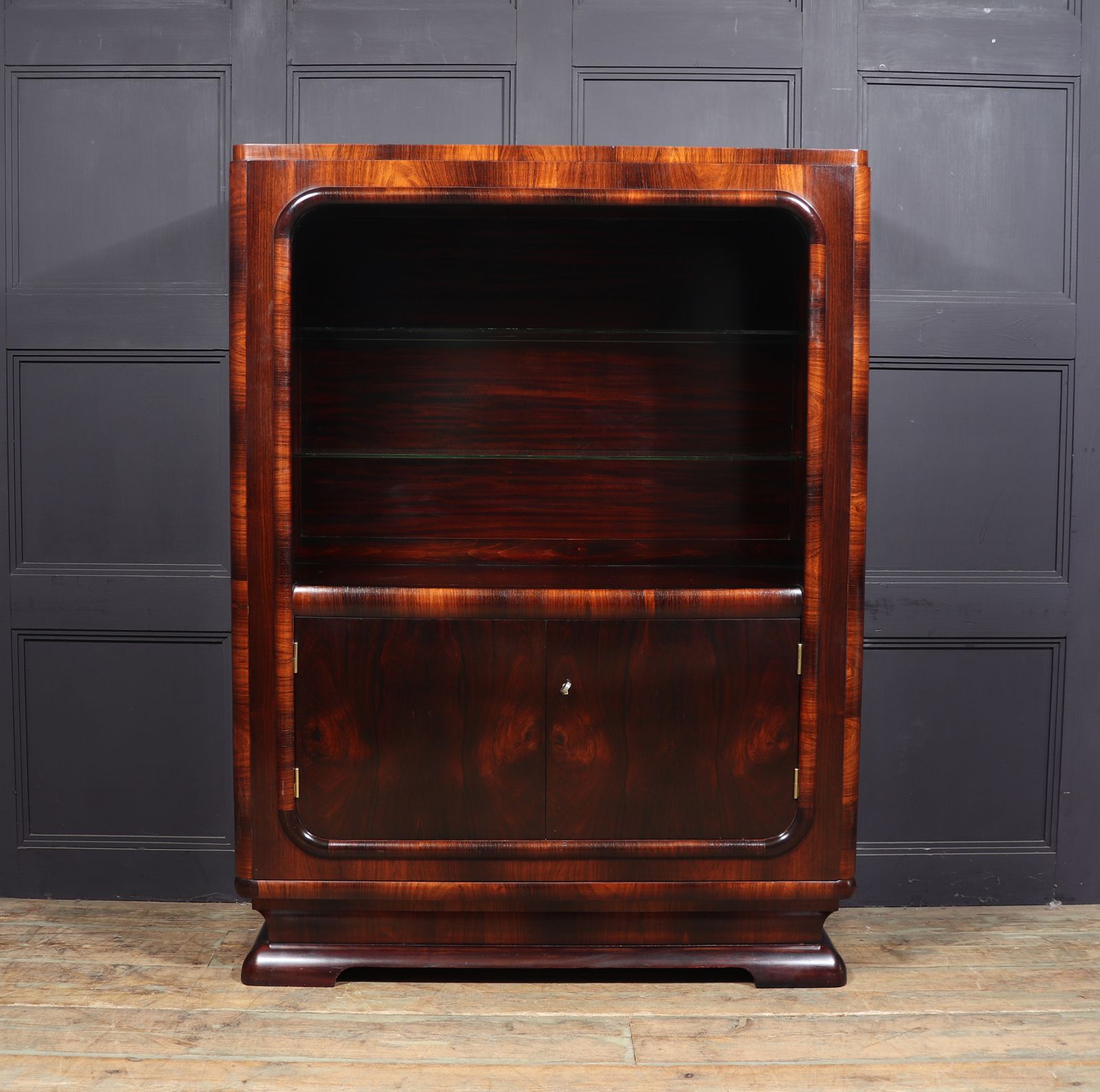 Art Deco Display Cabinet In Rosewood photo furniture