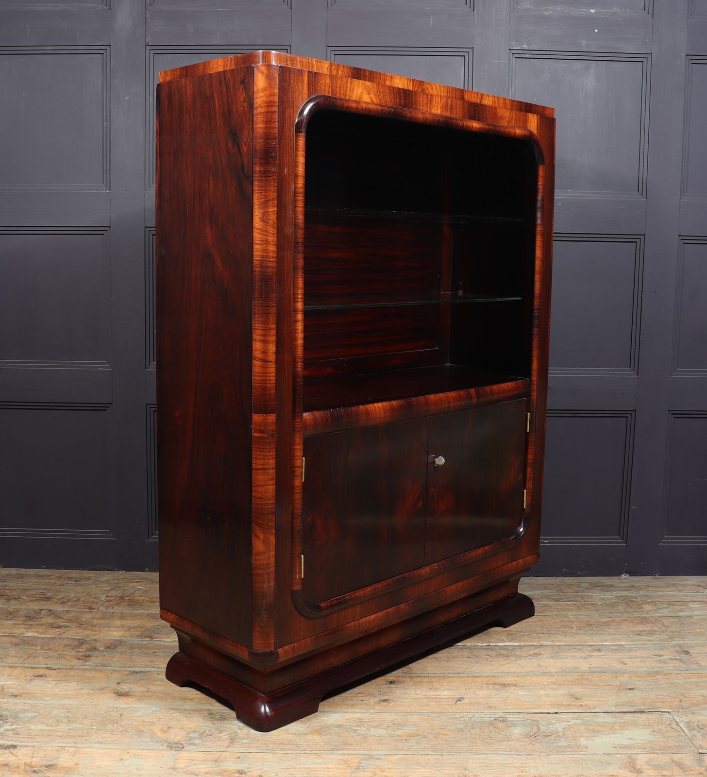Art Deco Display Cabinet In Rosewood photo Furniture