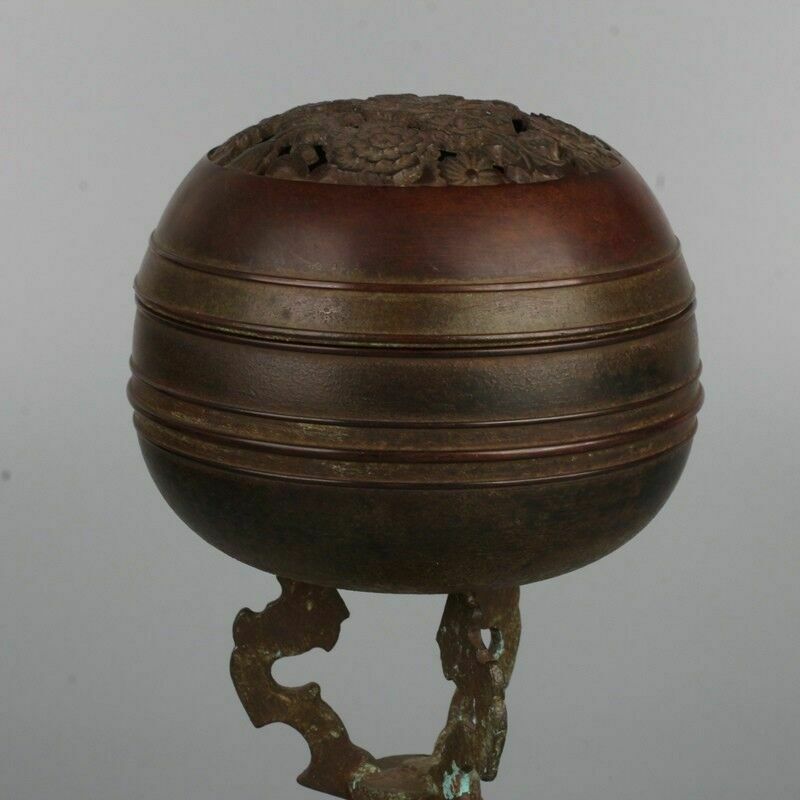 Chinese Bronze Insence Burner With Xuande Hallmark photo furniture