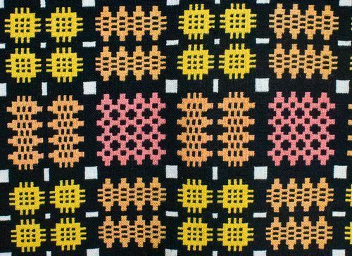 Vintage Welsh Blanket In A Caernarfon Pattern photo furniture