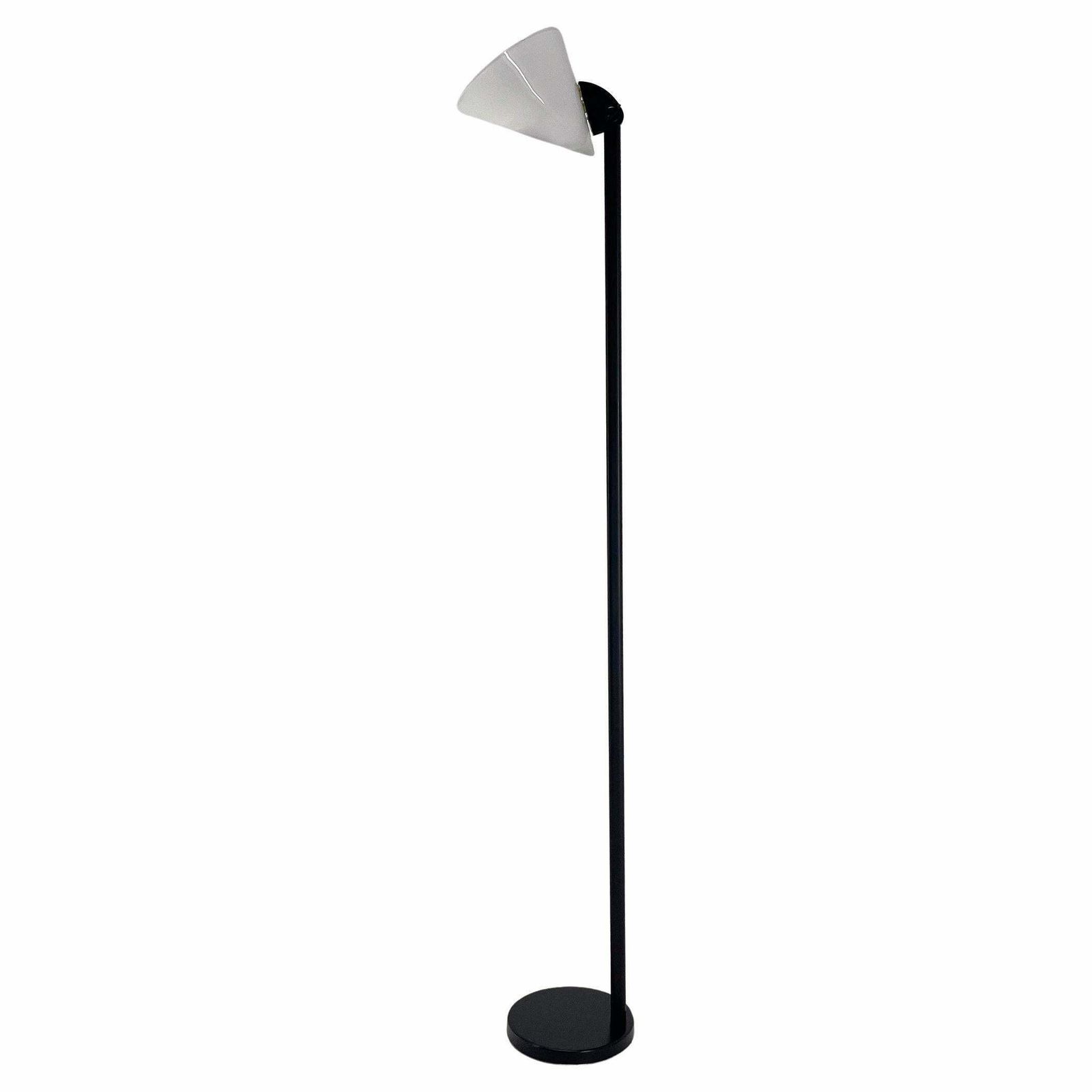 1970s Murano Glass & Metal Floor Lamp, Italy