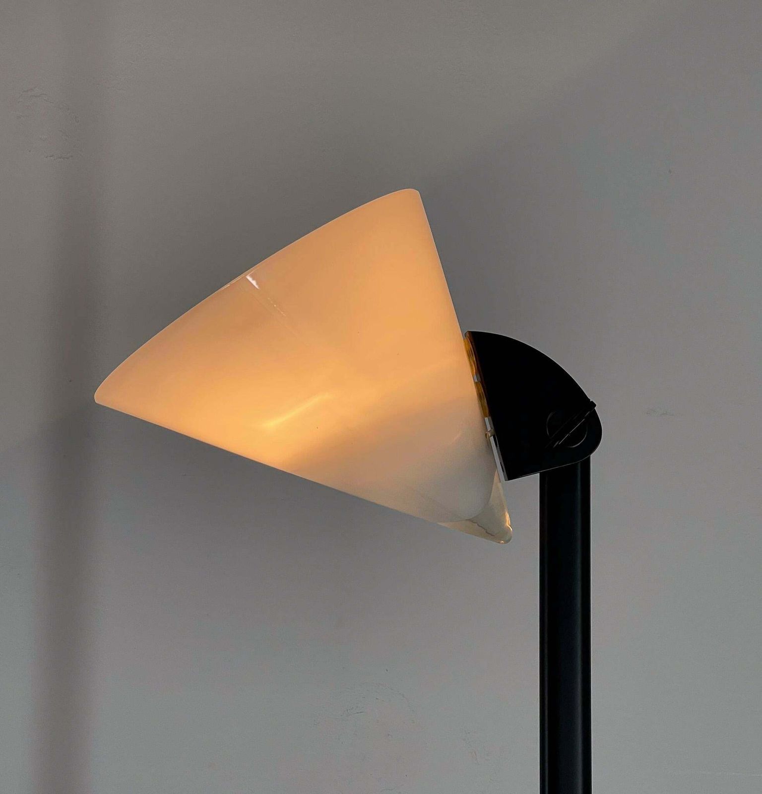 1970s Murano Glass & Metal Floor Lamp, Italy photo 941.0
