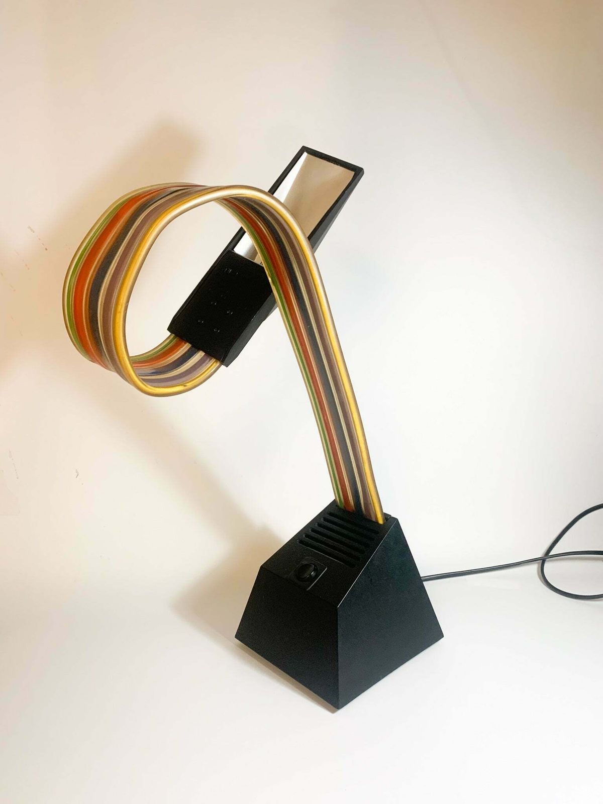 photo furniture Stilnovo Ribbon Lamp By Alberto Fraser From The 1980s