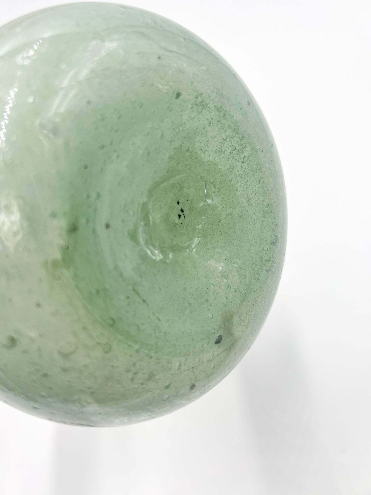 Light Blue Vase In Scavo Cenedese Glass From The Early Twentieth Century photo for sale