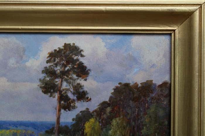 Reinhold Kasparsons Landscape. 1937, Oil On Cardboard, 34x40 Cm photo 427.0