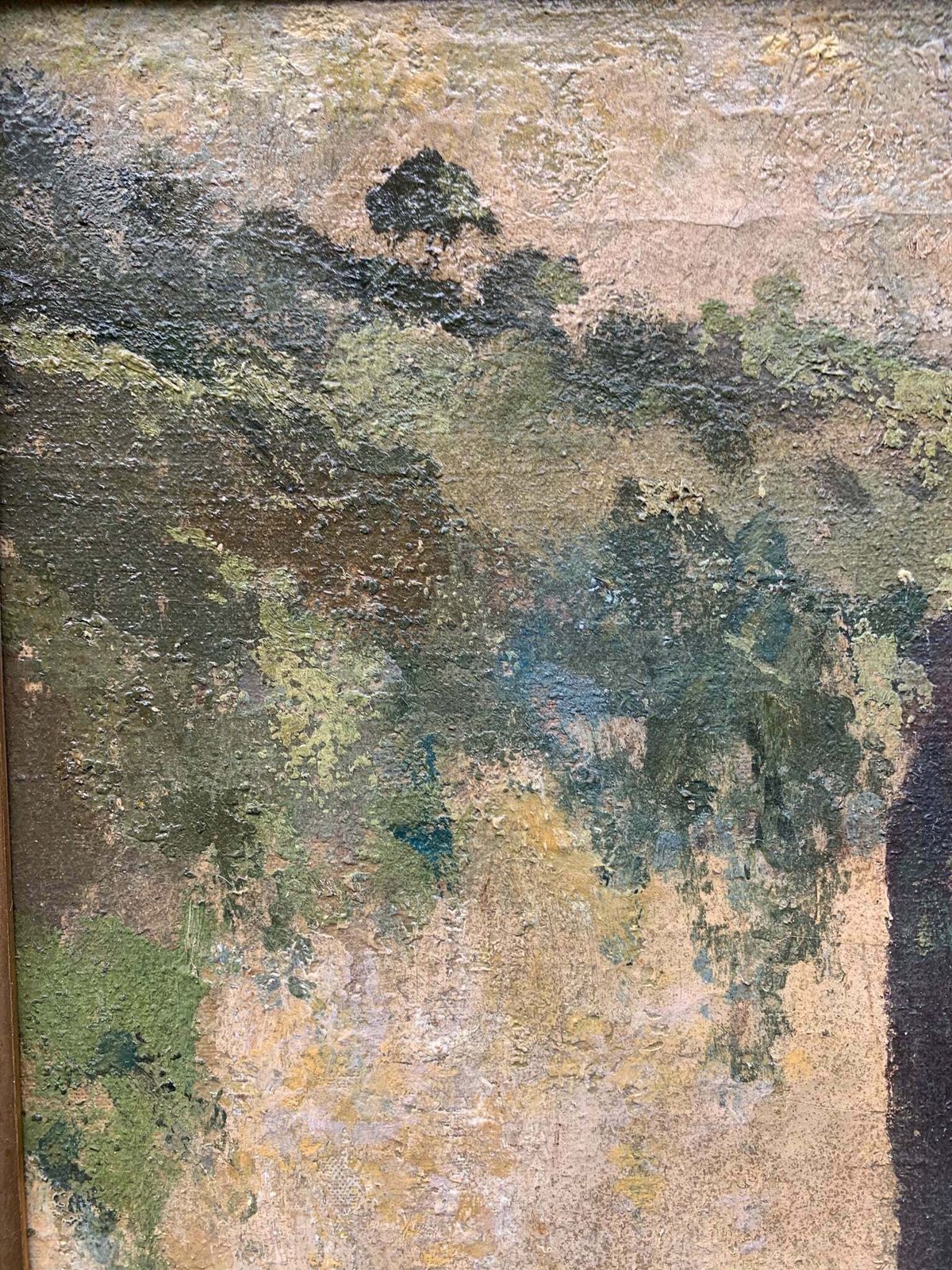 Oil On Canvas Painting By Alberto Dressler Of Milan From 1935 photo buy
