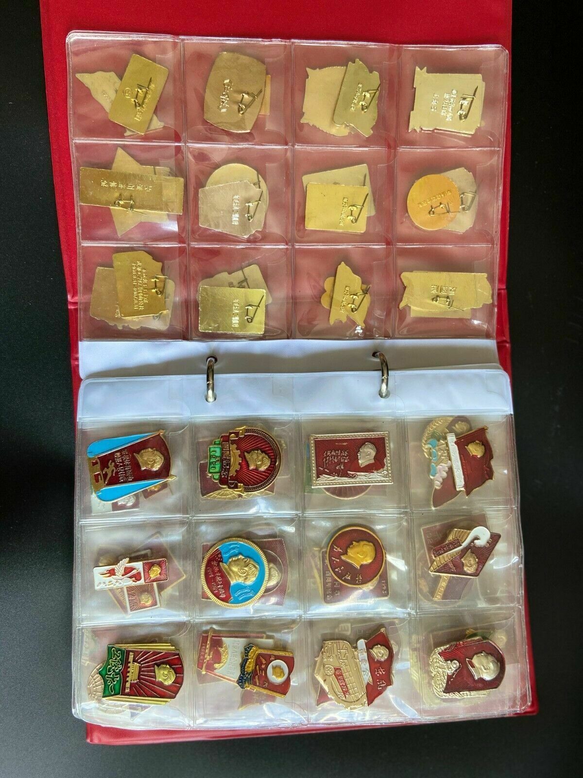 Collection Of Red Chairman Mao Badge Medal Commemorative Medals 120pcs photo Home Decor