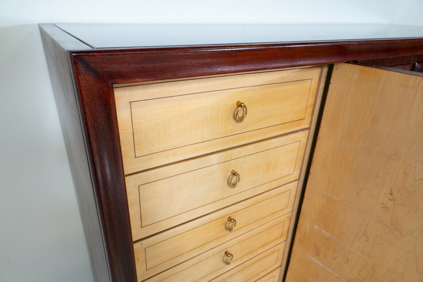 photo for sale Mid Century Modern Sideboard In The Style Of Borsani, Italy, 1960s