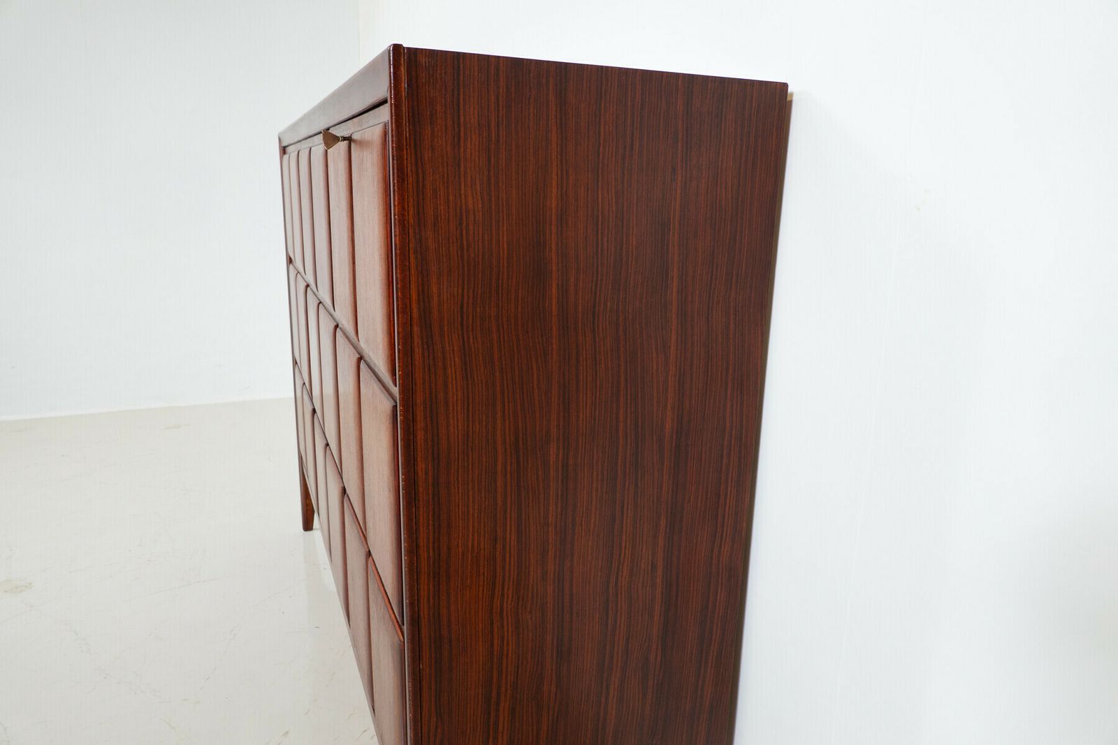 Furniture Mid Century Modern Sideboard In The Style Of Borsani, Italy, 1960s photo