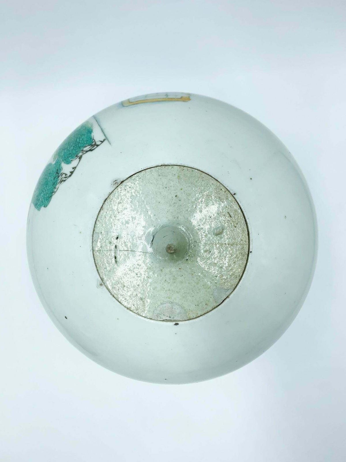 Hand Painted Chinese Porcelain Vase From The Early Twentieth Century photo 467.5