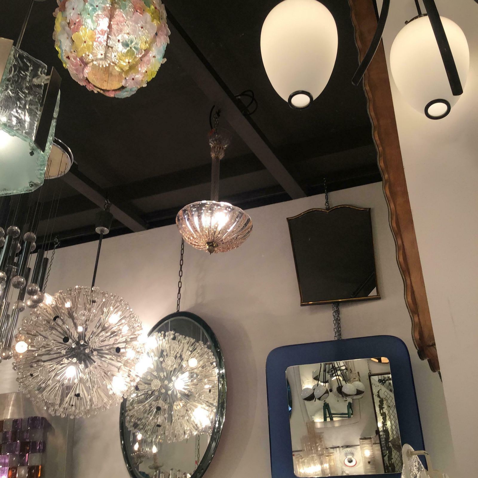Barovier And Toso Pink Brass Glass Chandelier From 1940 Italy photo buy