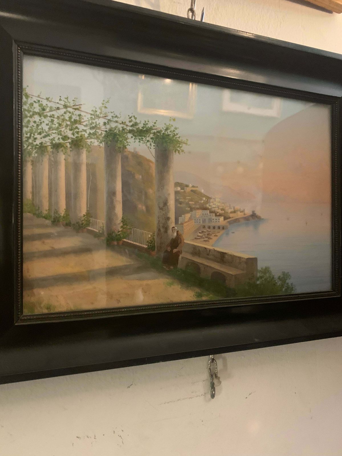 Painting By Gioacchino La Pira From 1800 photo furniture