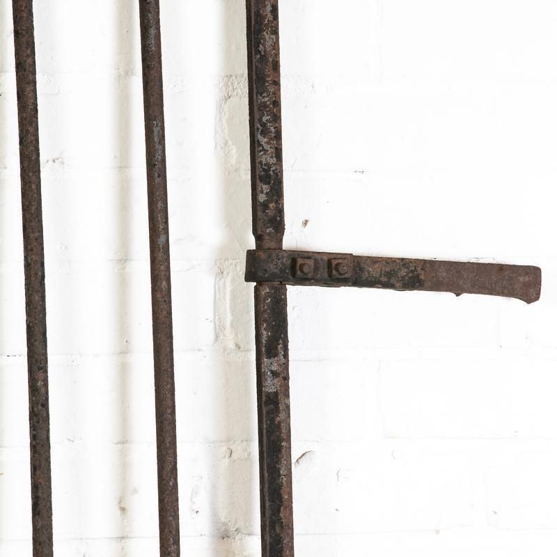 Antique Wrought Iron Gate With Spikes photo buy