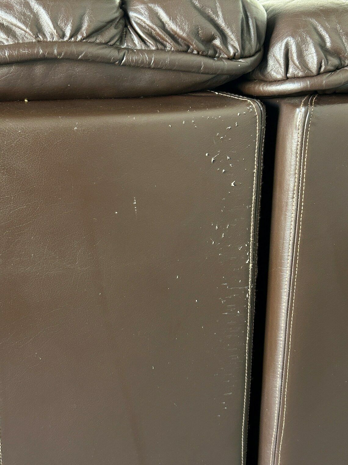 photo for sale Mid Century Modern Leather Sectional Snake Sofa In The Style Of De Sede Ds 600 Non Stop, 1970s West Germany Modular Seating Set