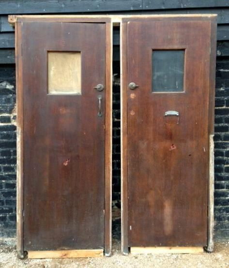 Mid Century Oak Cubicle Doors photo furniture