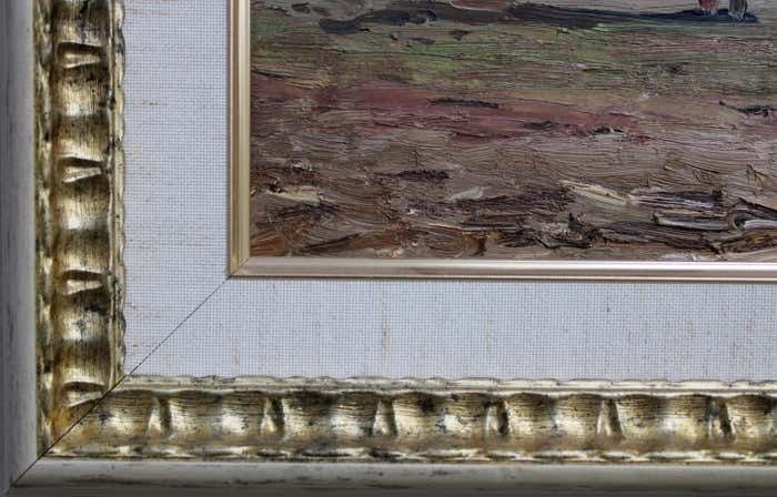 Clouds Over The Sea 1974 Cardboard Oil photo buy