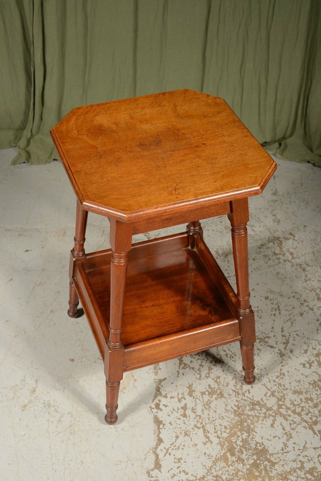 An Aesthetic Movement Walnut Occasional Table   C.1870 photo for sale