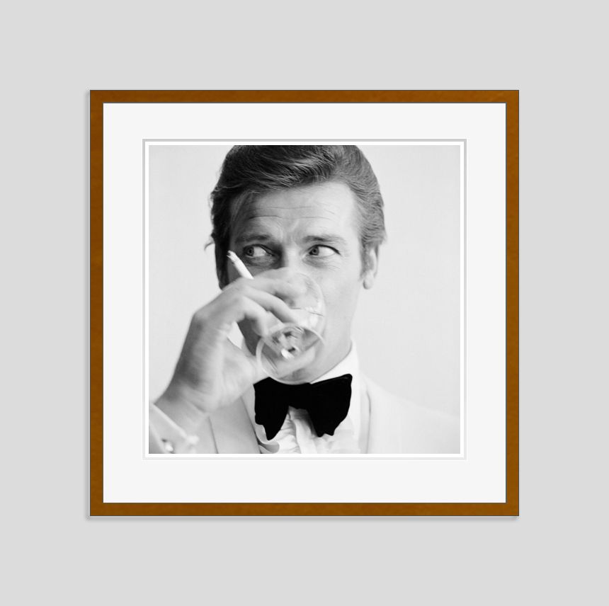 Shaken Not Stirred Brown Framed