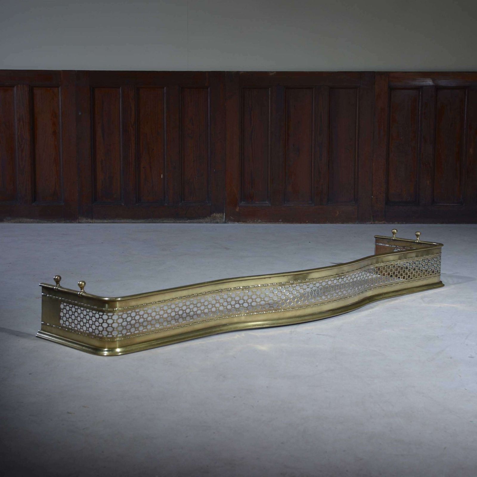 Large Country House Brass Fender photo furniture