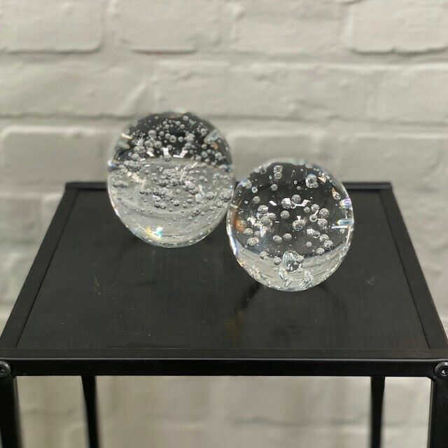 Pair Of Paper Weights / 2 Sizes photo for sale