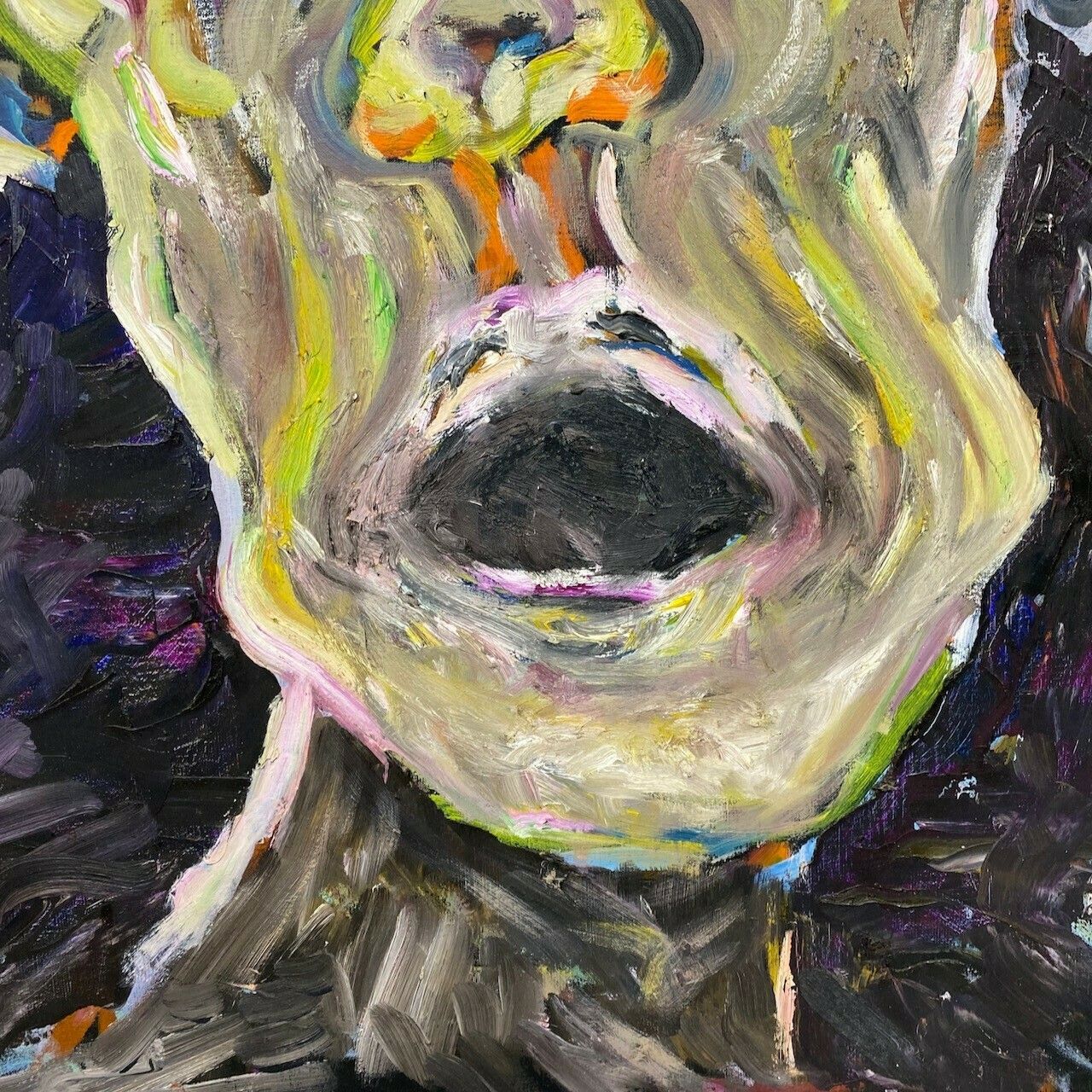 Modern Schilderij Van Jean Teymen, Jaren 1990 photo for sale