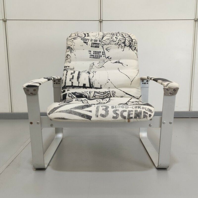 'Pulkka' Armchair By Imari Lappalainen For Asko photo for sale