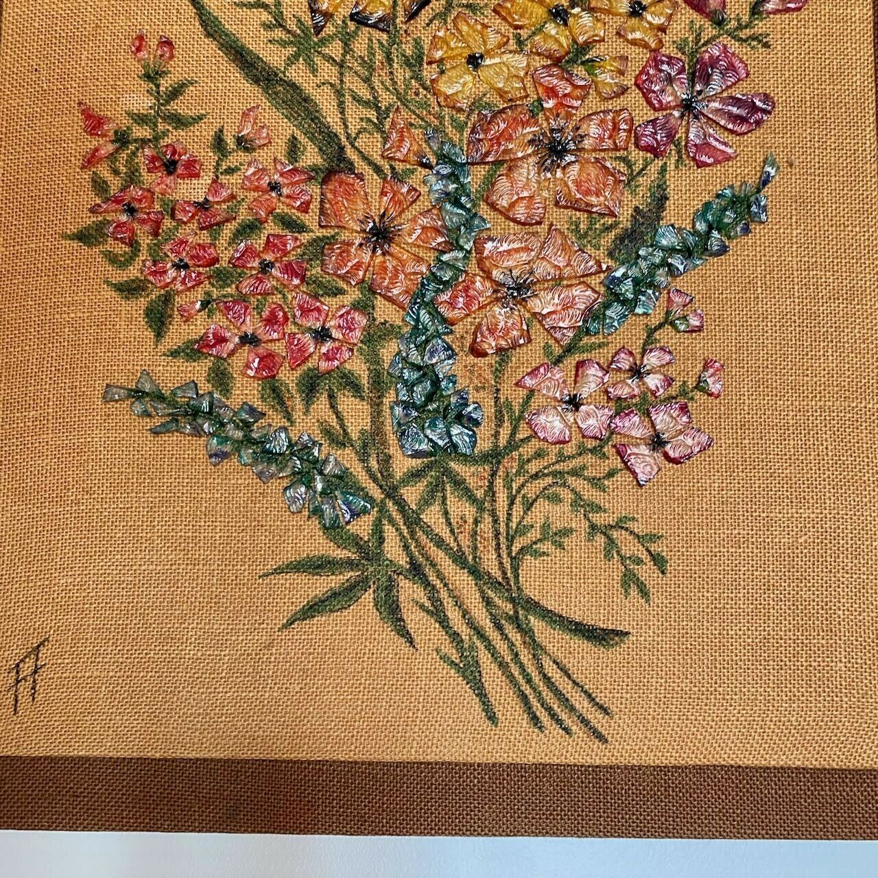Thérèse Hémery   Painting With Diamond Glass   Bouquet photo buy