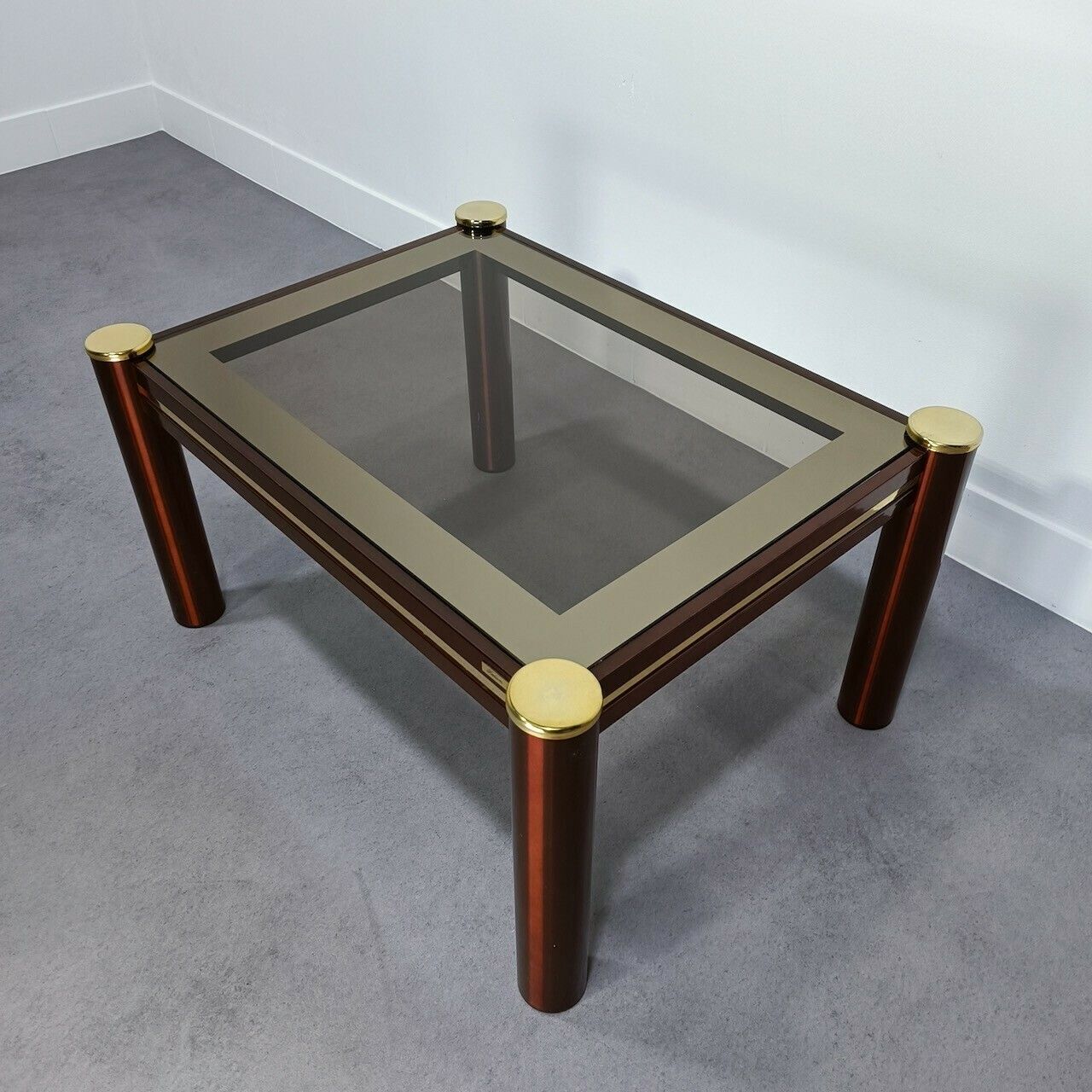 Fedam Burgundy And Gold Salon Table photo buy