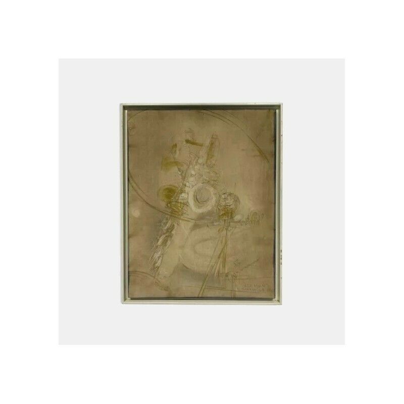 Modern Painting By G. Cazzaniga, Lazz Man 1960