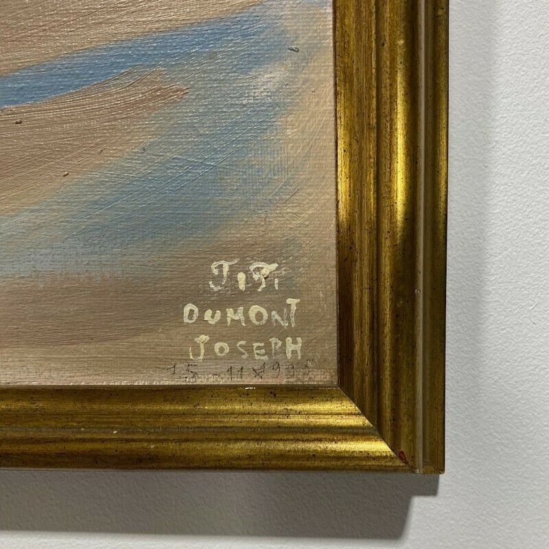 Schilderij Van Joseph Dumont, Jaren 1990 photo furniture