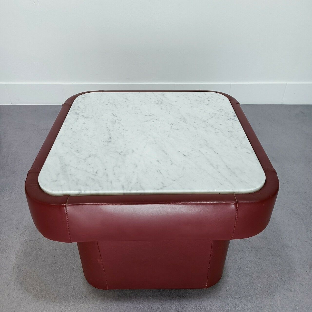 Pair De Sede Leather Side Tables Ds 47 Series photo for sale