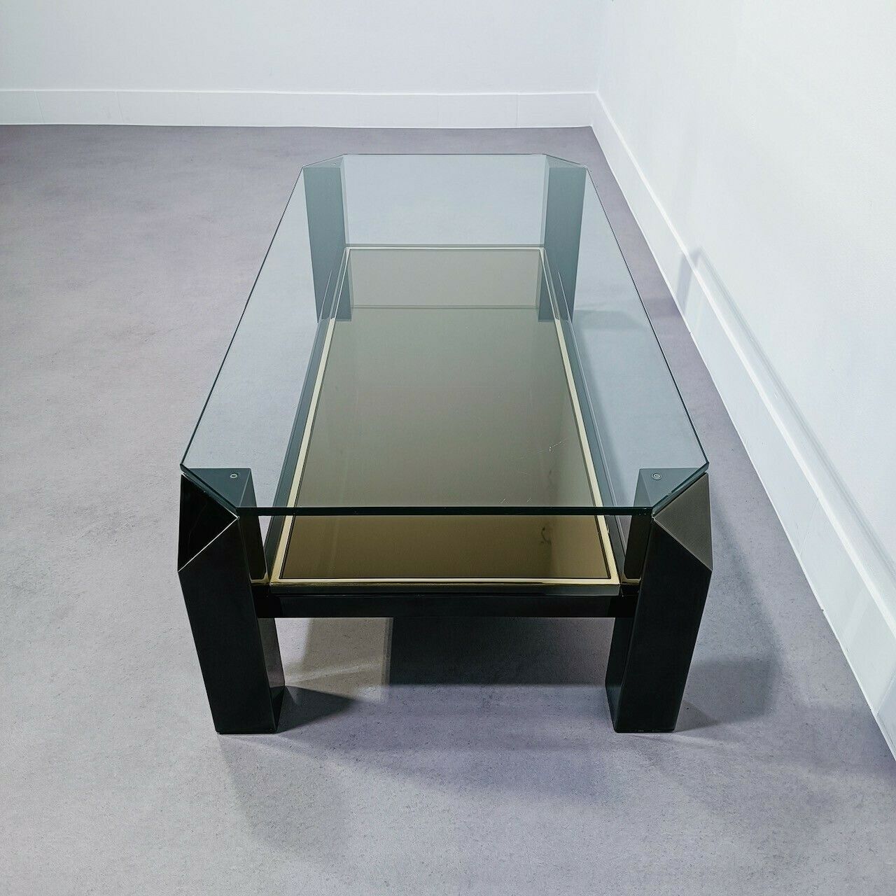 Belgo Chrom Black Coffee Table photo 431.0