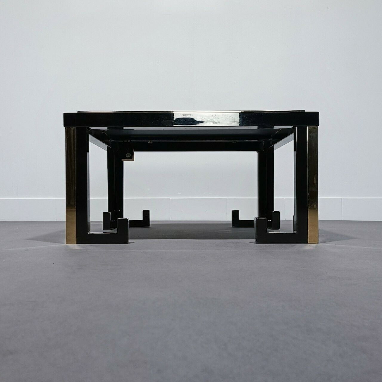 Side Table M2000 Black & Gold, Mid 20th Century photo buy