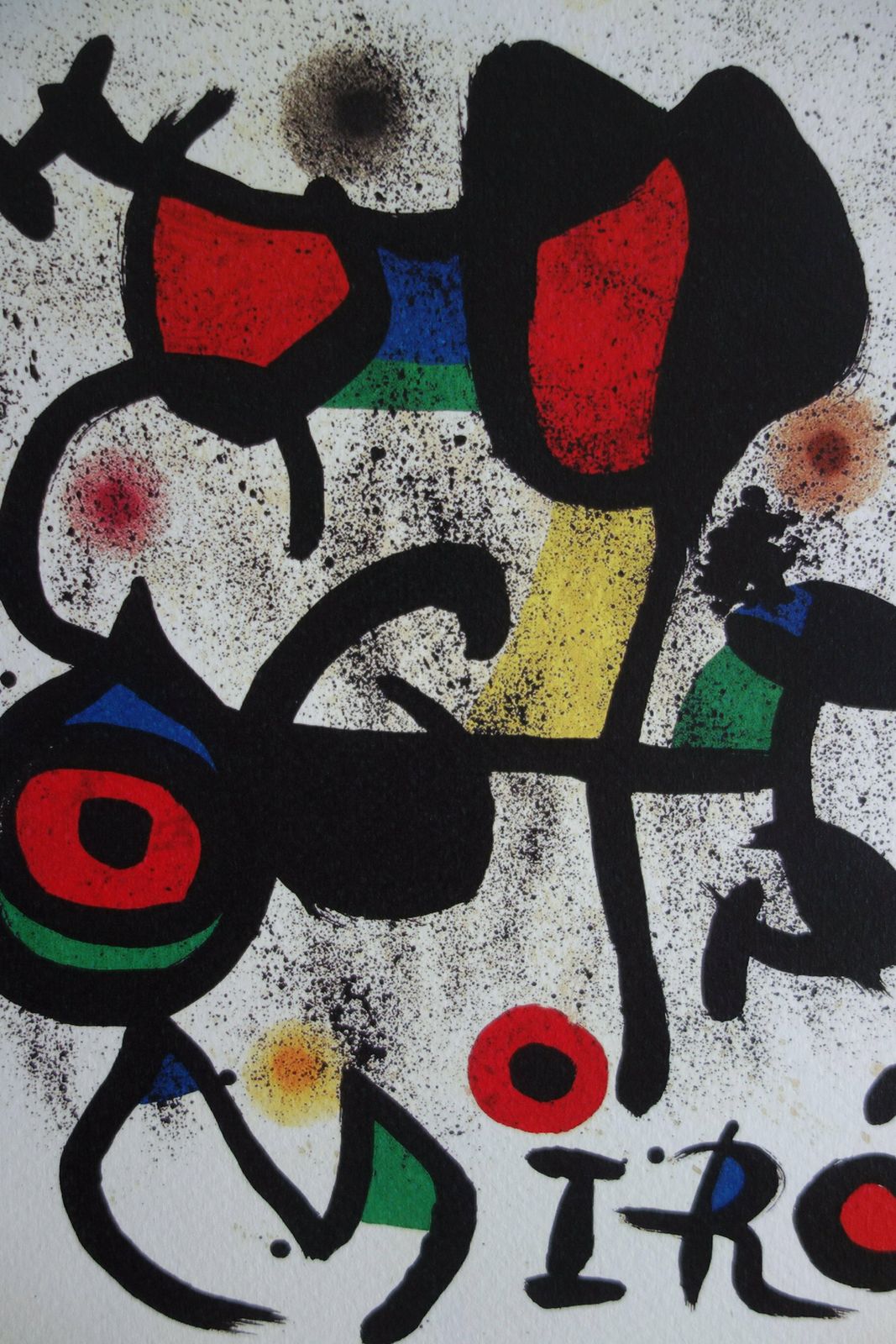 Fine Surrealist Limited Edition Print, Joan Miro, Signed & Numbered photo furniture