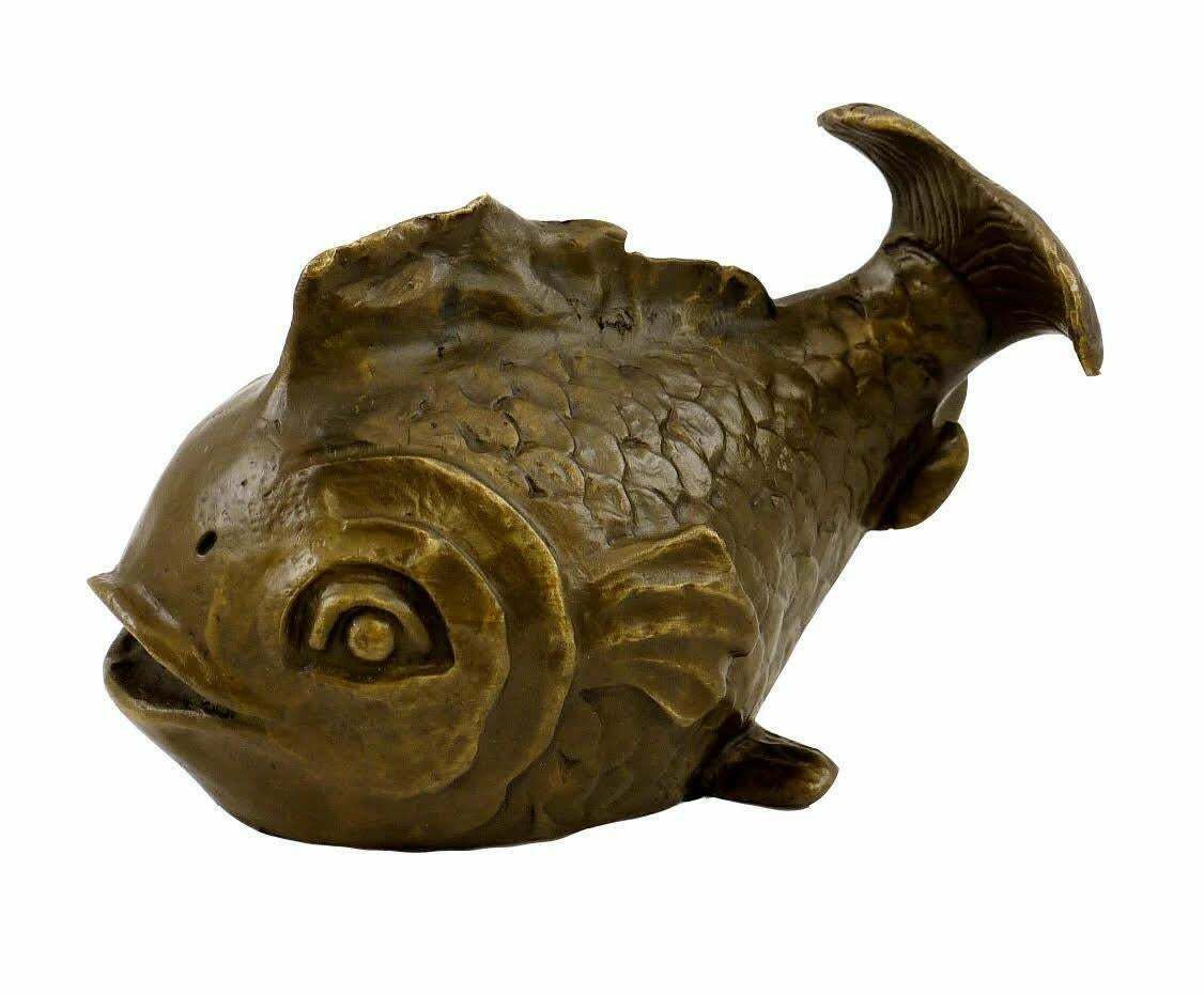 Sculpture, Contemporary Bronze Paperweight, Xxist Century. photo vinterior