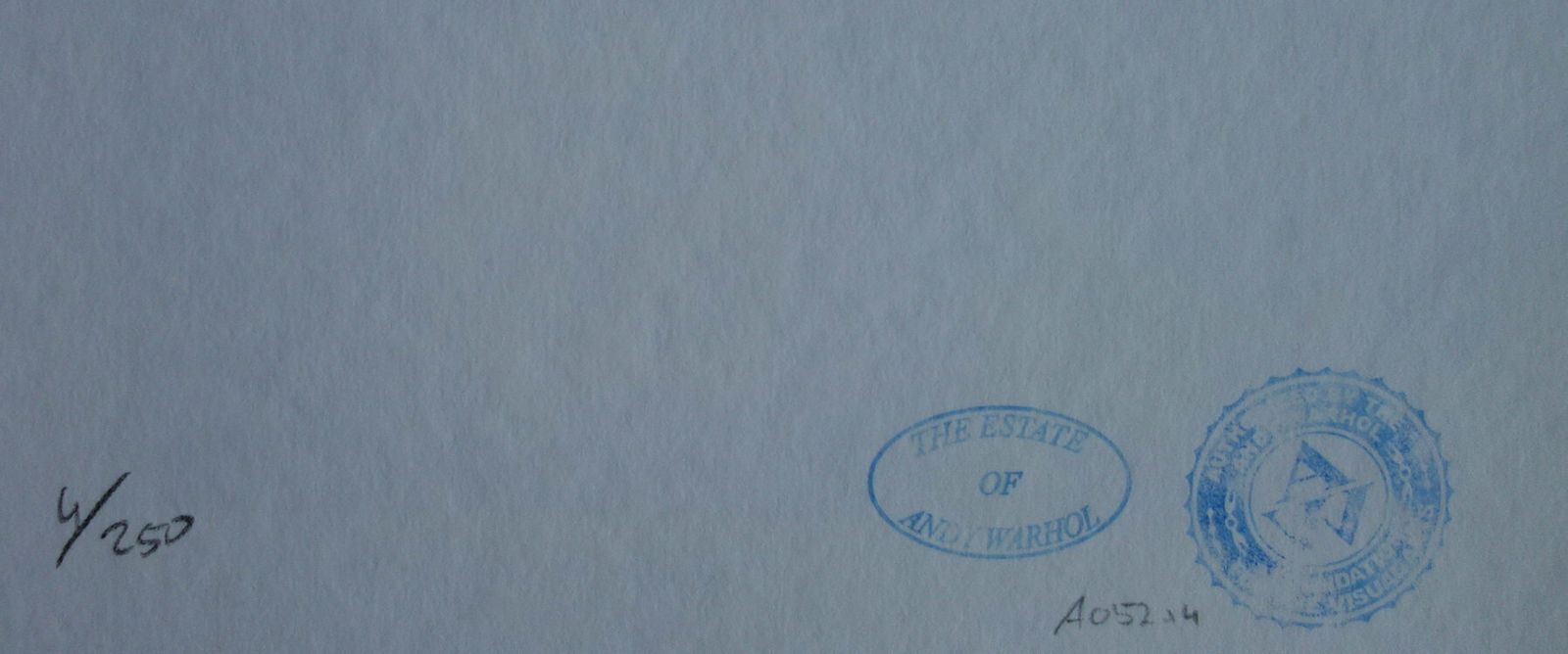 Fine Pop Art Limited Edition Print – Campbell’s Soup Can, Andy Warhol, Signed & Numbered, With Estate Stamp photo 317.0