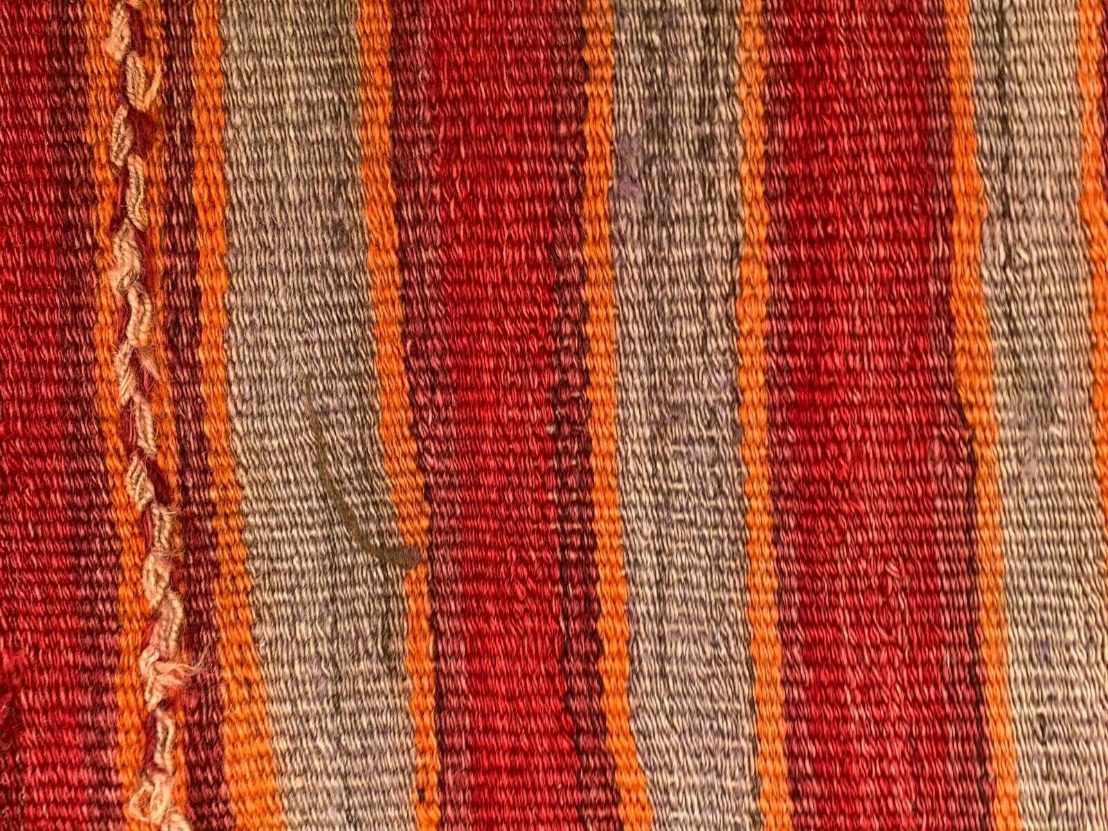 photo vintage Old Turkish Narrow Kilim Runner 405x49 Cm Shabby Chic, Vintage Kelim