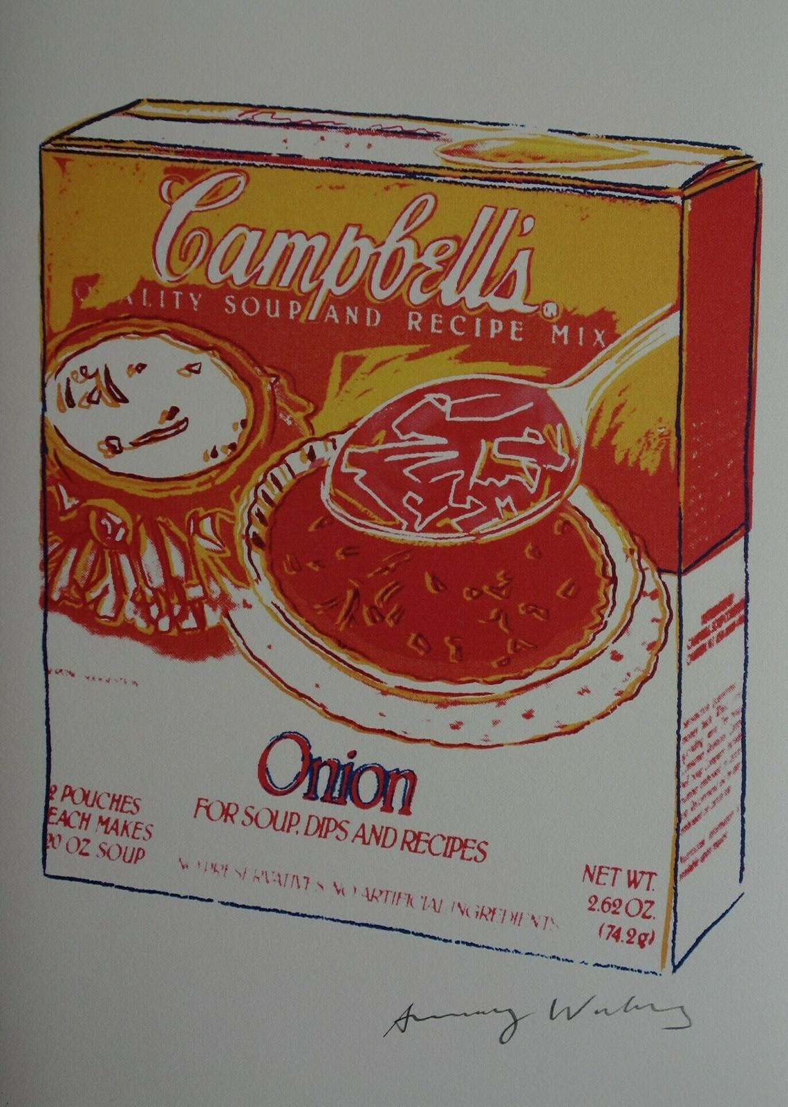 Fine Pop Art Limited Edition Print – Campbell’s, Andy Warhol, Signed & Numbered – Estate Stamp
