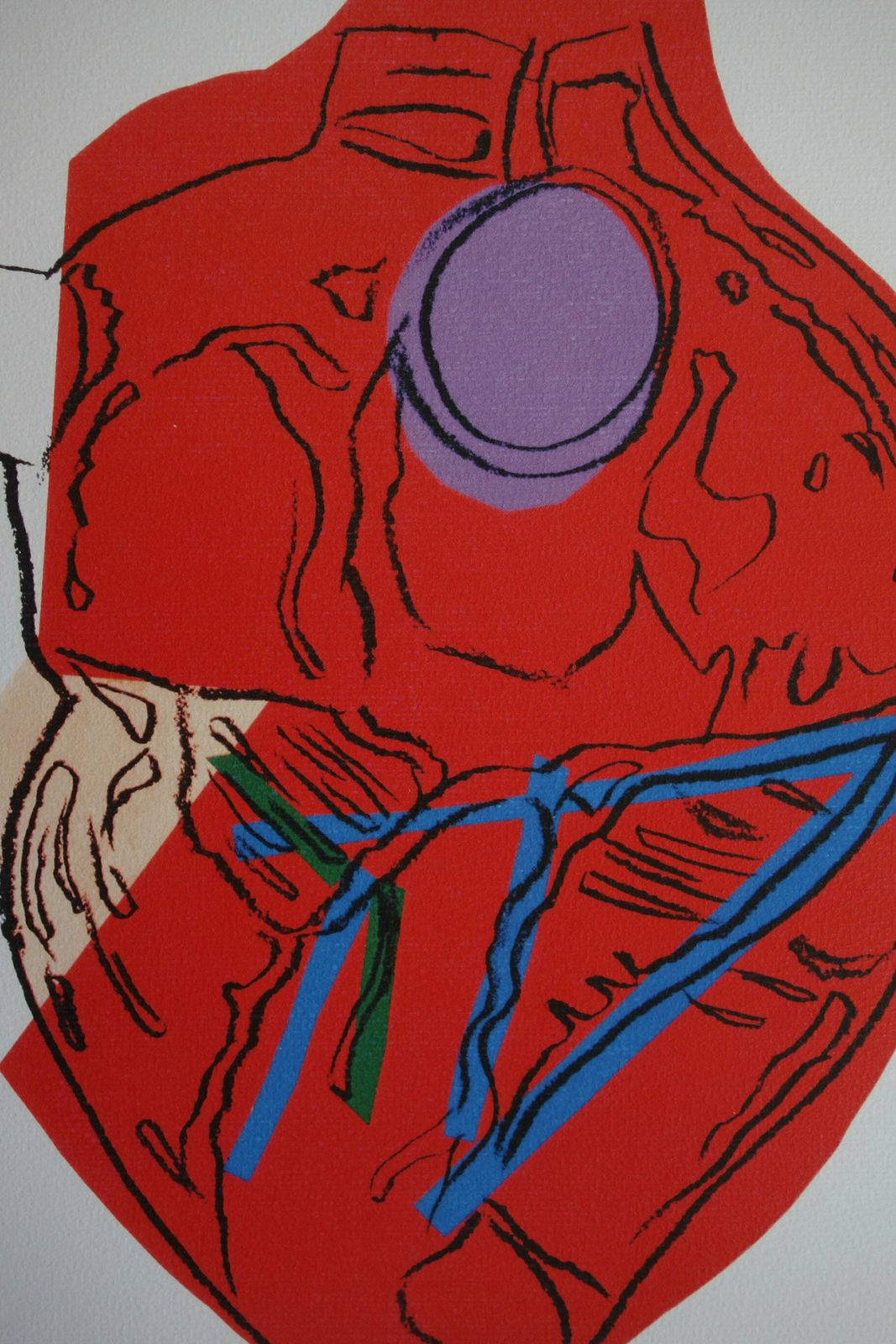 Fine Pop Art Limited Edition Print   Illustration   Love Heart, Andy Warhol, Signed & Numbered photo 174.0