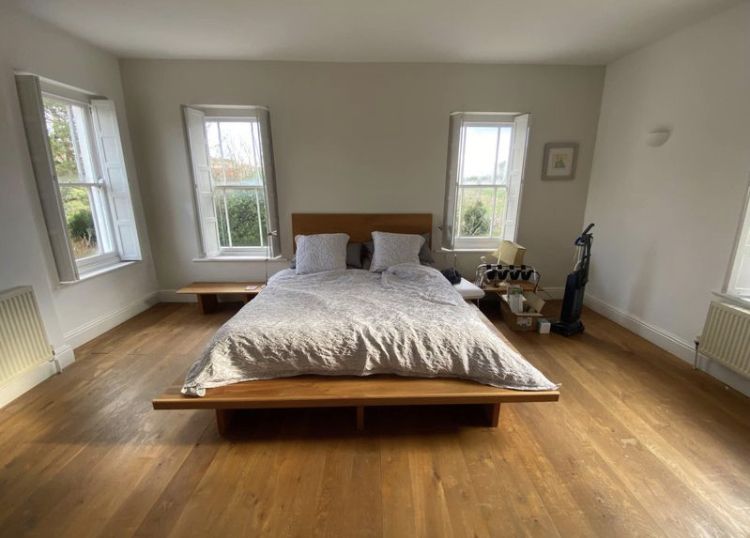 Bespoke Devon Oak, Emperor Size, Bed Frame photo furniture