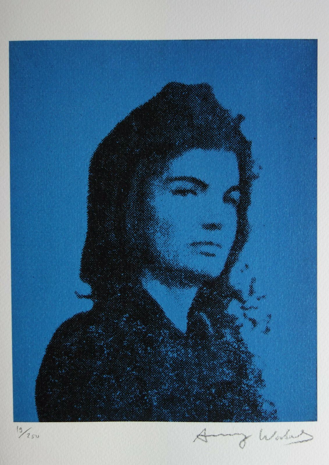 Fine Pop Art Limited Edition Print – Jackie Kennedy, Andy Warhol, Signed & Numbered