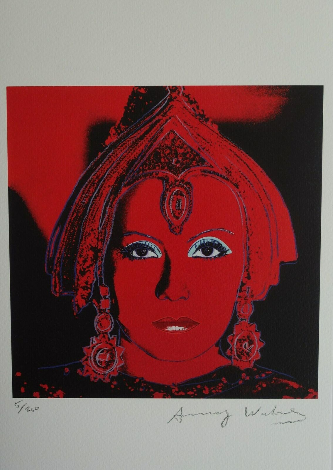 Fine Pop Art Limited Edition Print – Celebrity Portrait Series, Andy Warhol, Signed & Numbered