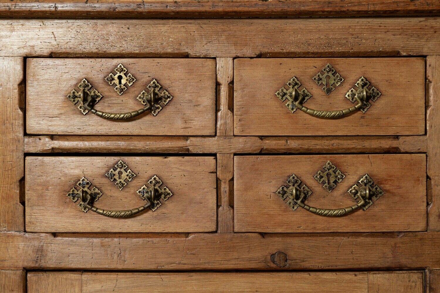 Large 19thc English Pine Dresser photo buy