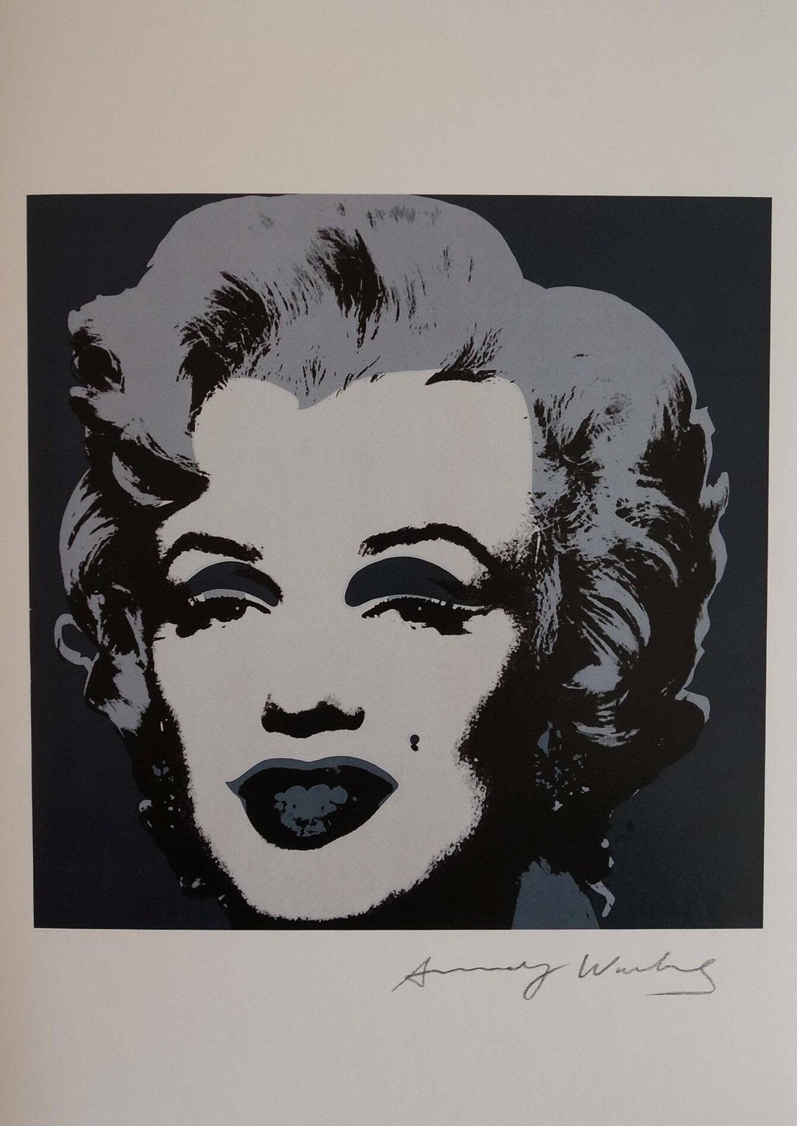 Fine Pop Art Limited Edition Print – Marylin Monroe, Andy Warhol, Signed & Numbered