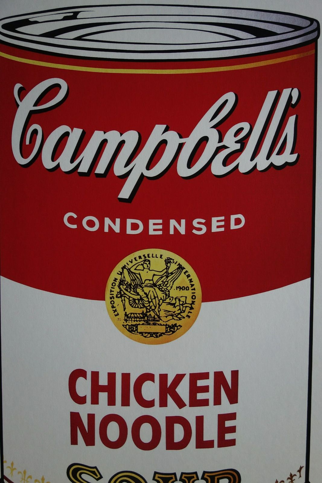 Fine Pop Art Limited Edition Print – Campbell’s Soup Can, Andy Warhol, Signed & Numbered – Estate Stamp photo for sale